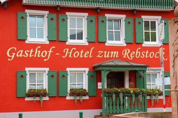 Gasthof Hotel Zum Rebstock 말터딩엔 외부 사진